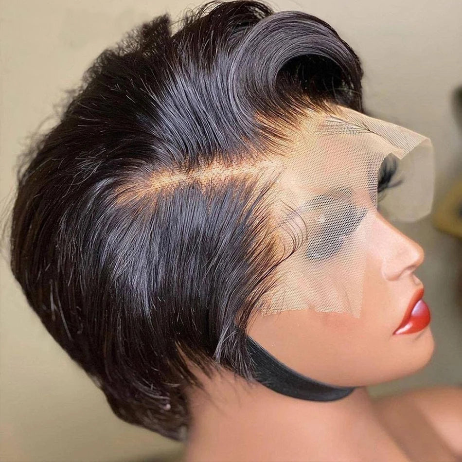 Human Hair Wigs Short Bob