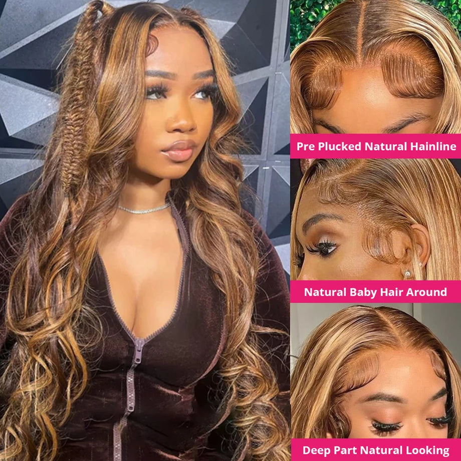 Body Wave Lace Front Wig Brazilian Remy