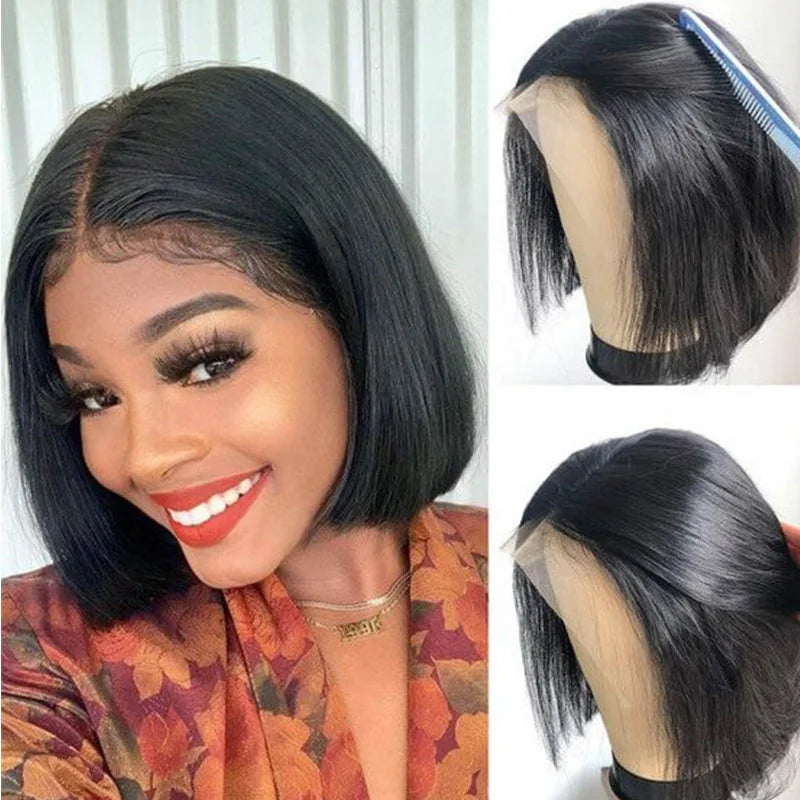 Side Part Lace Frontal Brazilian Human Hair