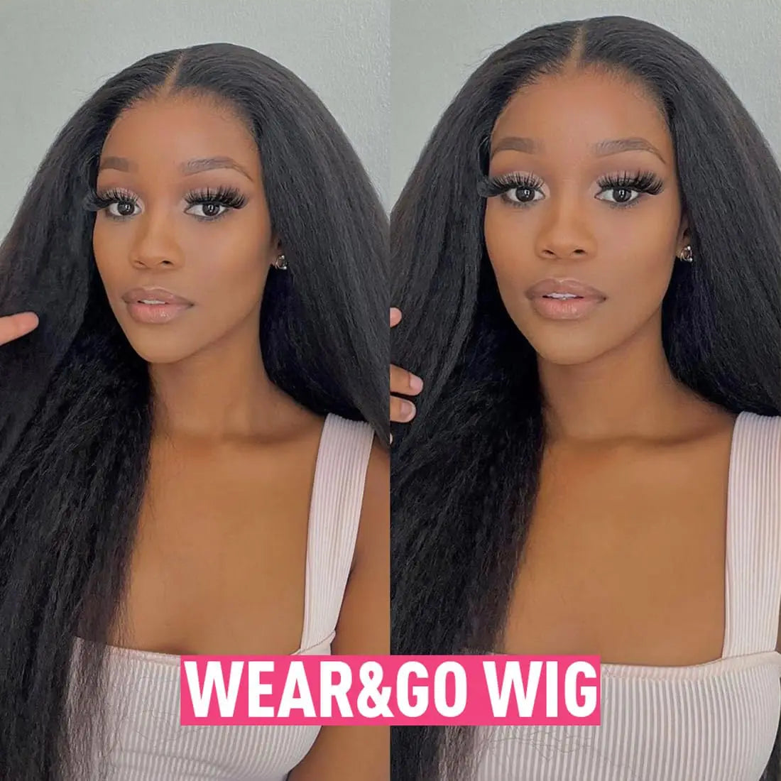 Yaki Brazilian Human Hair Wigs