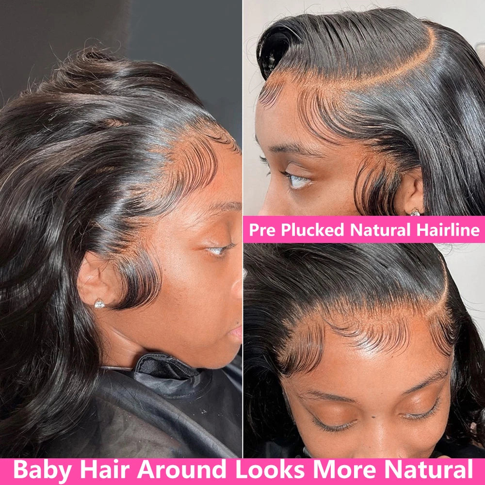 Body Wave Lace Front Wig Pre Plucked